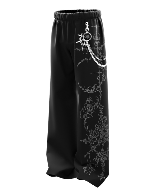 Chainsaw Unisex Straight Fit Baggy Pants