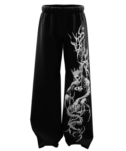 Demonitor Unisex Straight Fit Baggy Pants