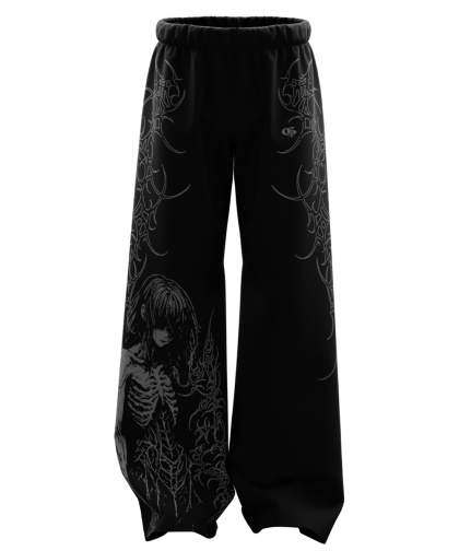 Grimora Unisex Straight Fit Baggy Pants