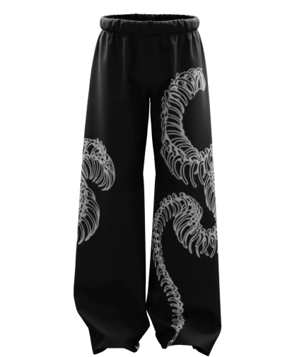 Hebi Unisex Straight Fit Baggy Pants