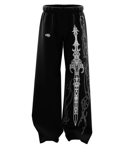 Sword Unisex Straight Fit Baggy Pants