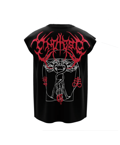 Vitruvian Black Boxy Vest